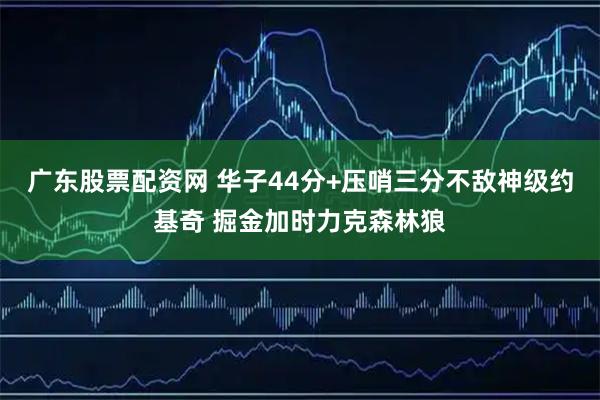 广东股票配资网 华子44分+压哨三分不敌神级约基奇 掘金加时力克森林狼
